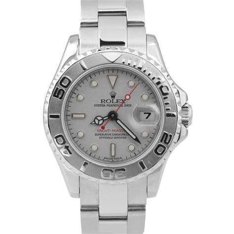 rolex yacht-master in rolesium 904l stainless steel and platinum